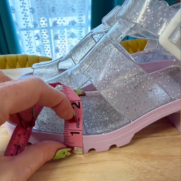 JuJu Northampton glitter chunky heel sandal size 8 - Picture 6 of 10